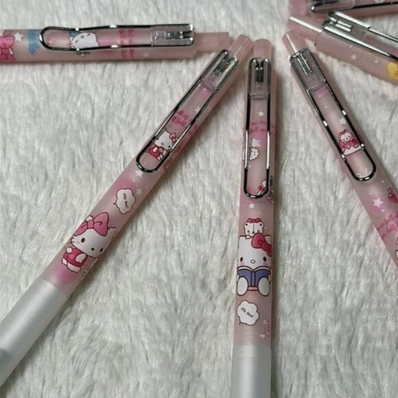 Hello Kitty Surprise Box Kawaii Pen writing pen -  3 pens - Picture 2 of 9